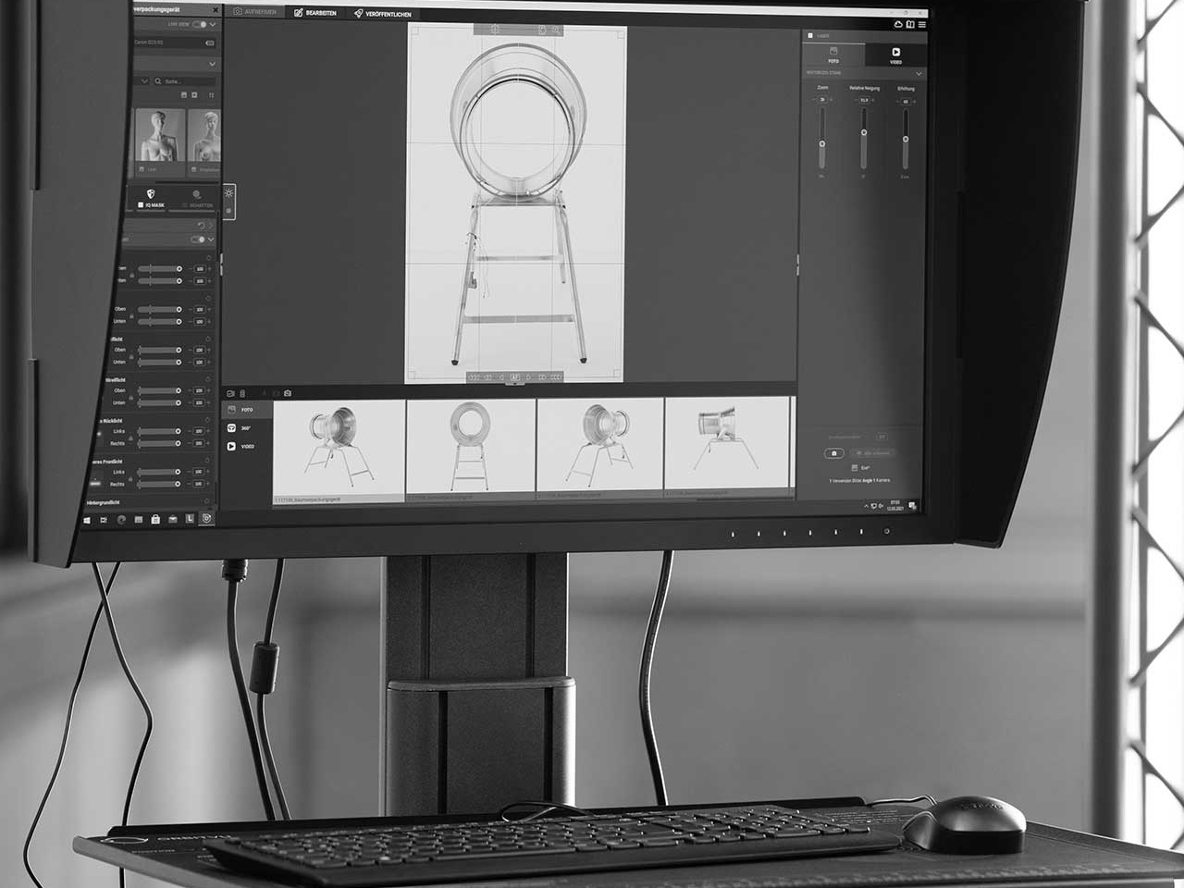 Fotostudio Amberg Baywa orbitvu Fotobox screen