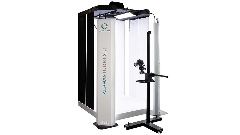 Fotostudio für Produktbilder mit Freisteller Software von Orbitvu XXL