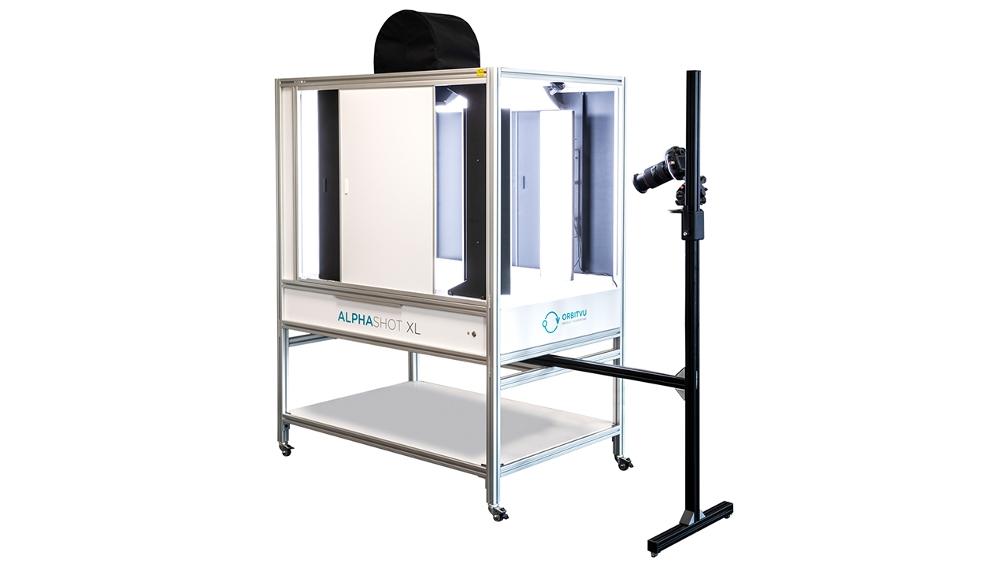 Fotostudio für Produktbilder mit Freisteller Software von Orbitvu XL