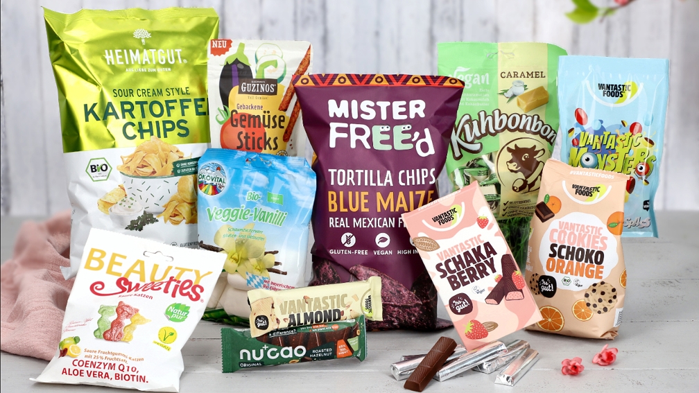 Produktfotografie für Vantastic Food von veganen Lebensmitteln für eine Kochbox Aktion mit Tchibo